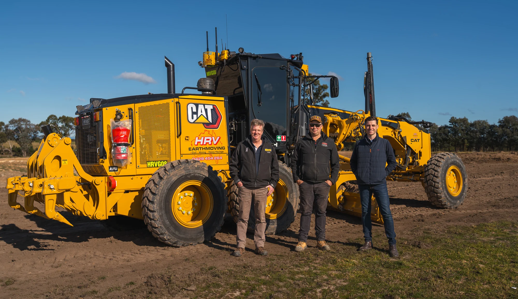 HRV Earthmoving fleet equipment